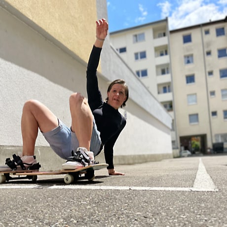 Kerstin Laib Skating Slide